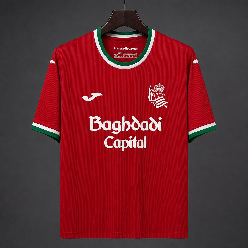 Camiseta Real Sociedad Segunda Equipación 26/27 Versión Fan