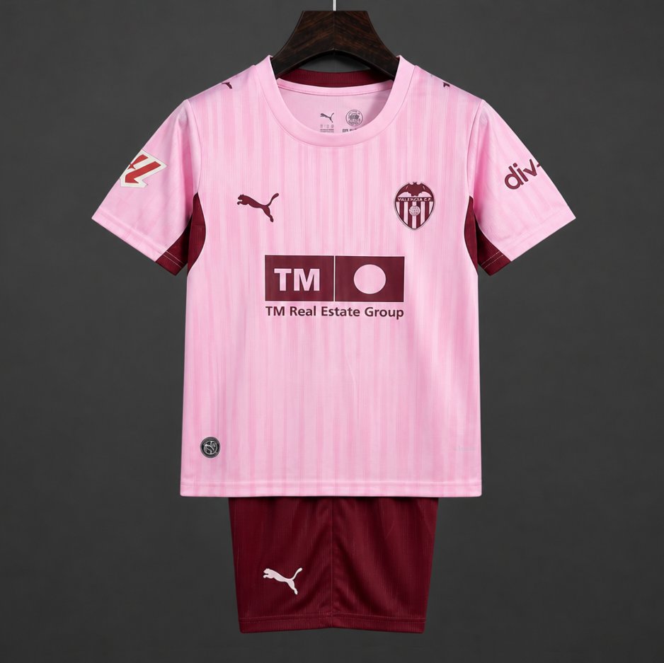 Conjunto Niño Valencia CF Tercera Equipación 26/27