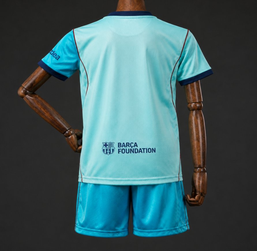 Conjunto Niño FC Barcelona Tercera Equipación 26/27