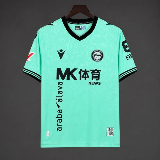Camiseta Deportivo Alavés Segunda Equipación 26/27 Versión Fan