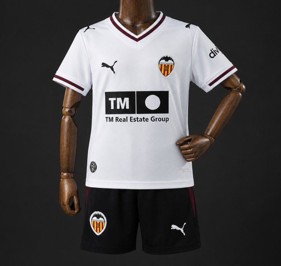 Conjunto Niño Valencia CF Local 26/27