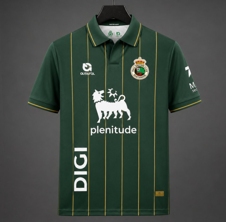 Camiseta Racing de Santander Segunda Equipación 26/27 Versión Fan